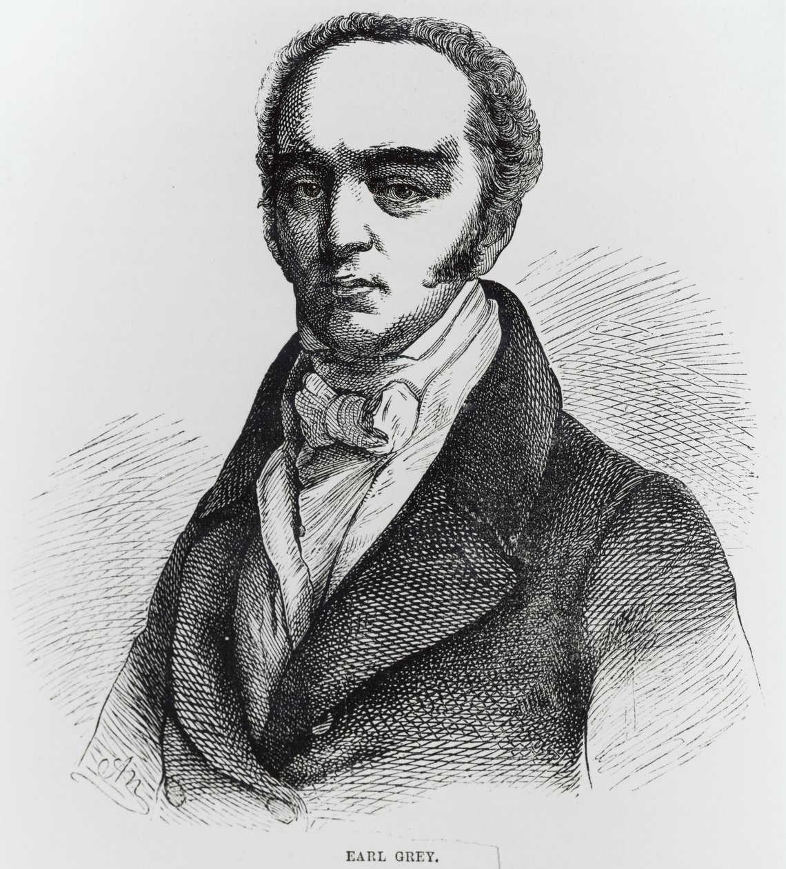 Portrait of Earl Grey by English School