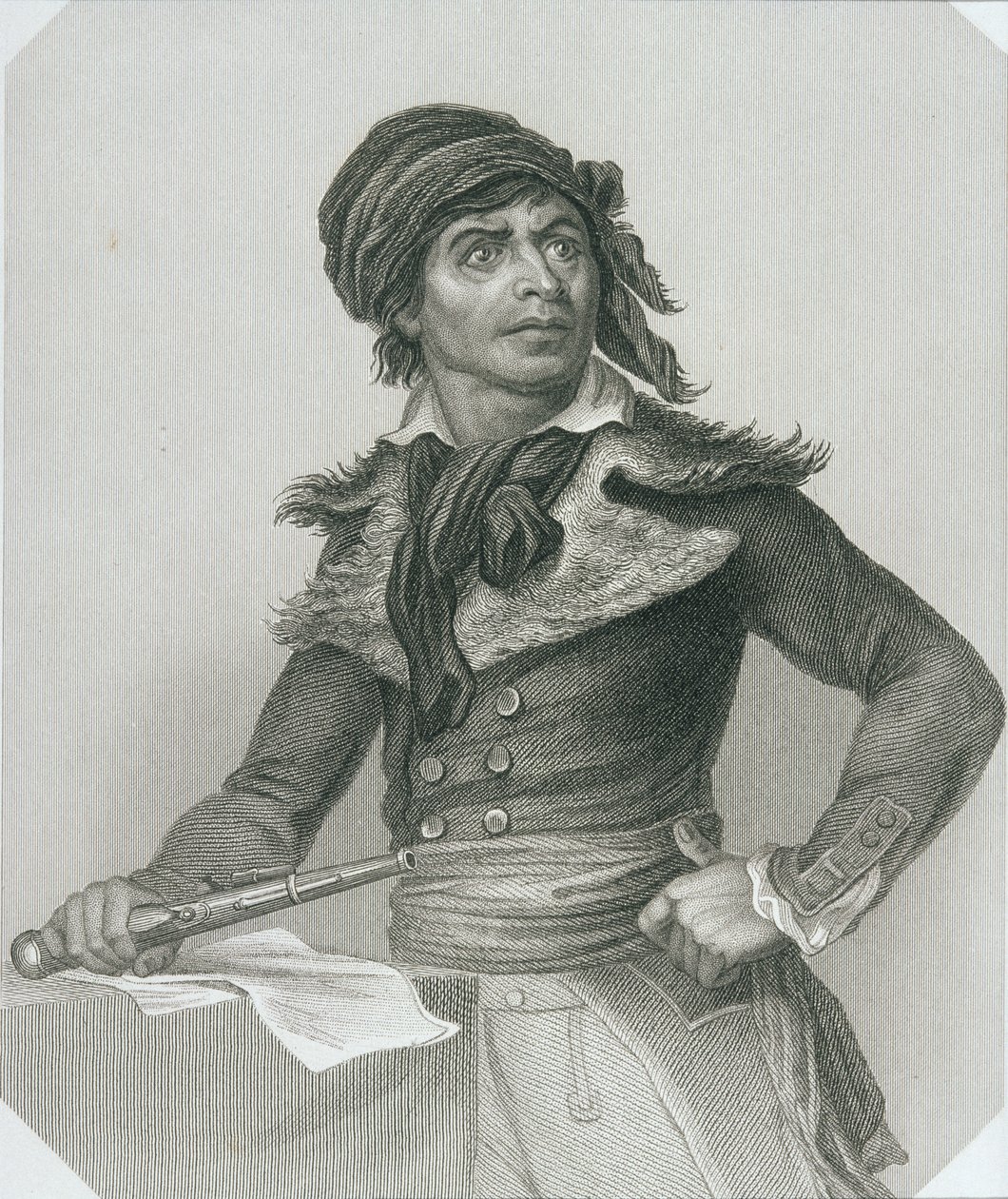 Portrait of Jean-Paul Marat by English School
