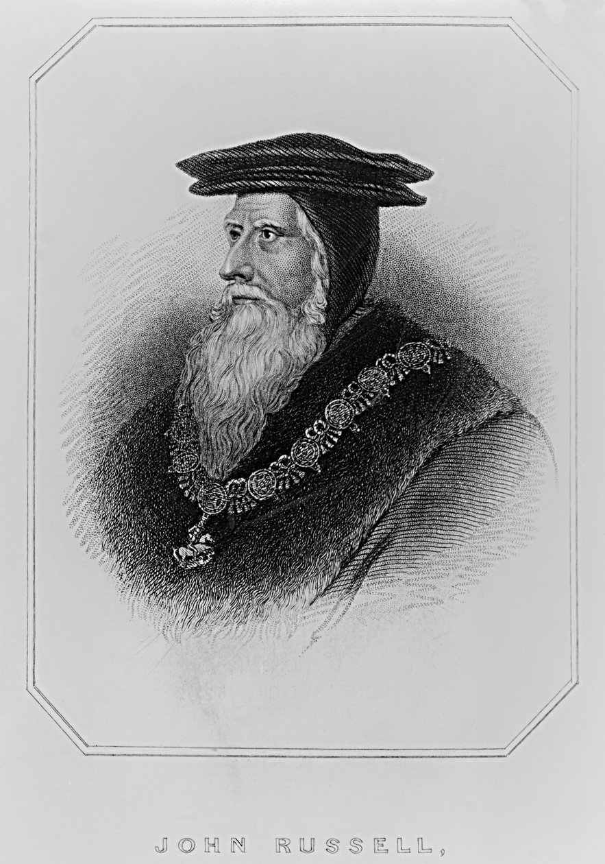 Portrait of John Russell, 1st Earl of Bedford, from 