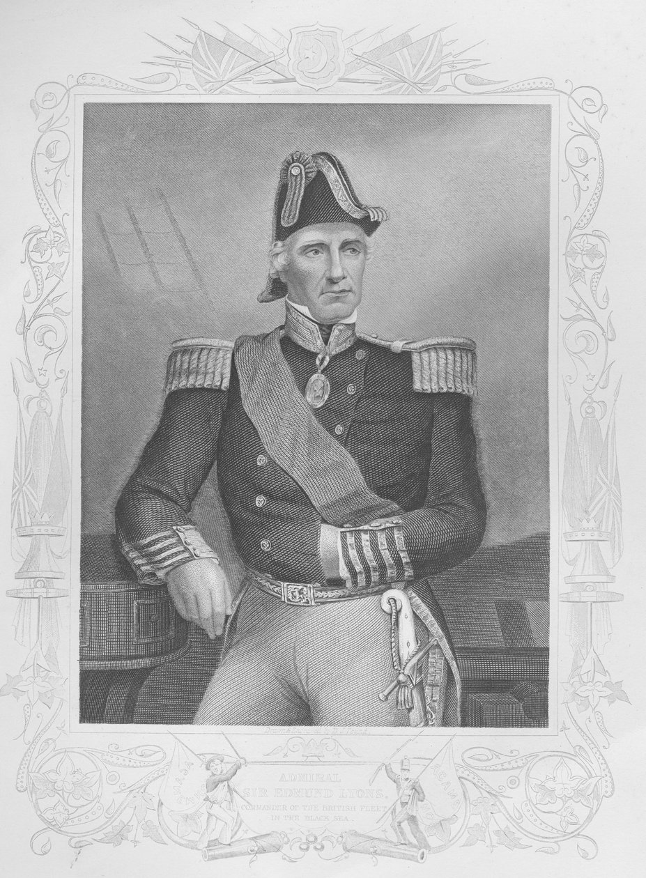 Portrait of Lord Edmund Lyons by English School