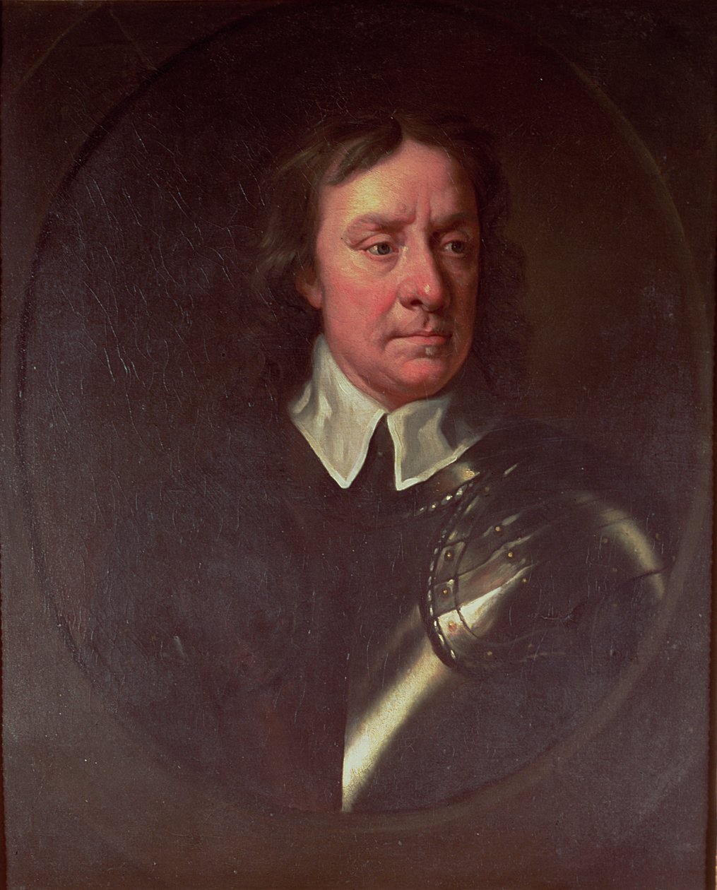 Portrait of Oliver Cromwell by English School
