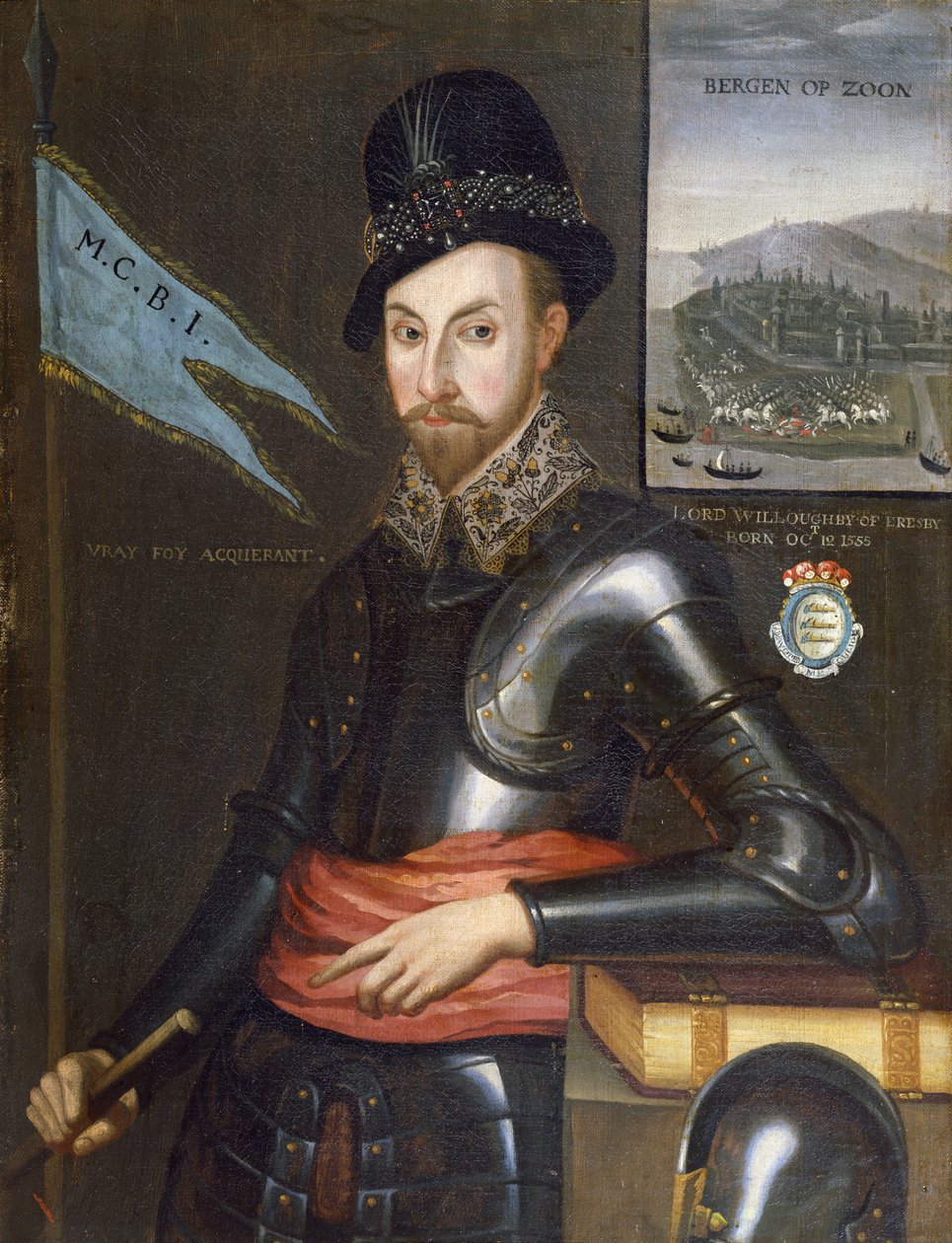 Portrait of Peregrine Bertie, 13th Baron Willoughby de Eresby by English School