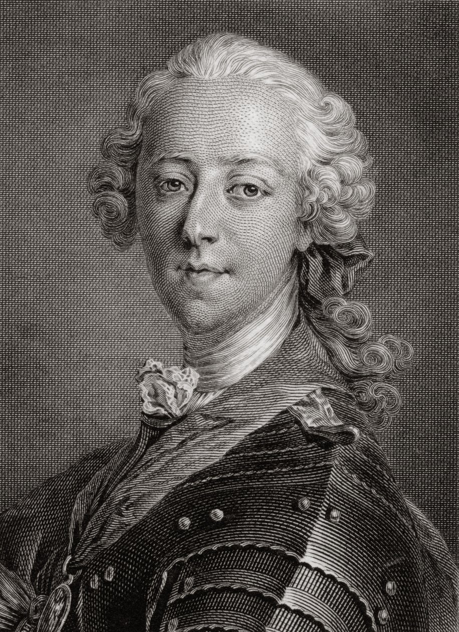 Prince Charles Edward Louis Philip Casimir Stewart, The Young Pretender, known as Bonnie Prince Charlie by English School