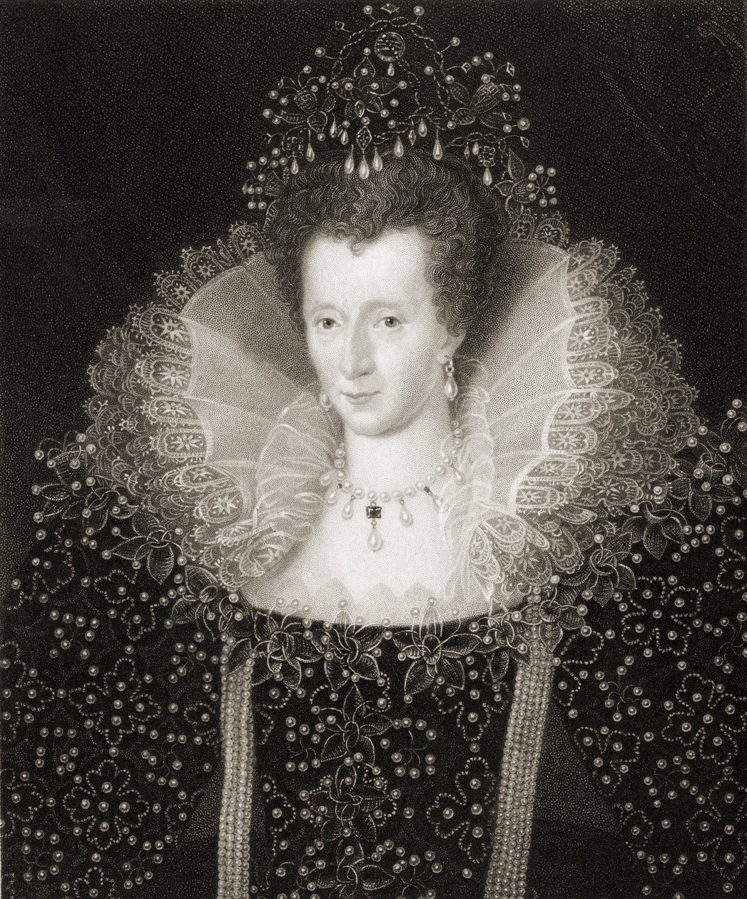 Queen Elizabeth I (1533-1603) from 