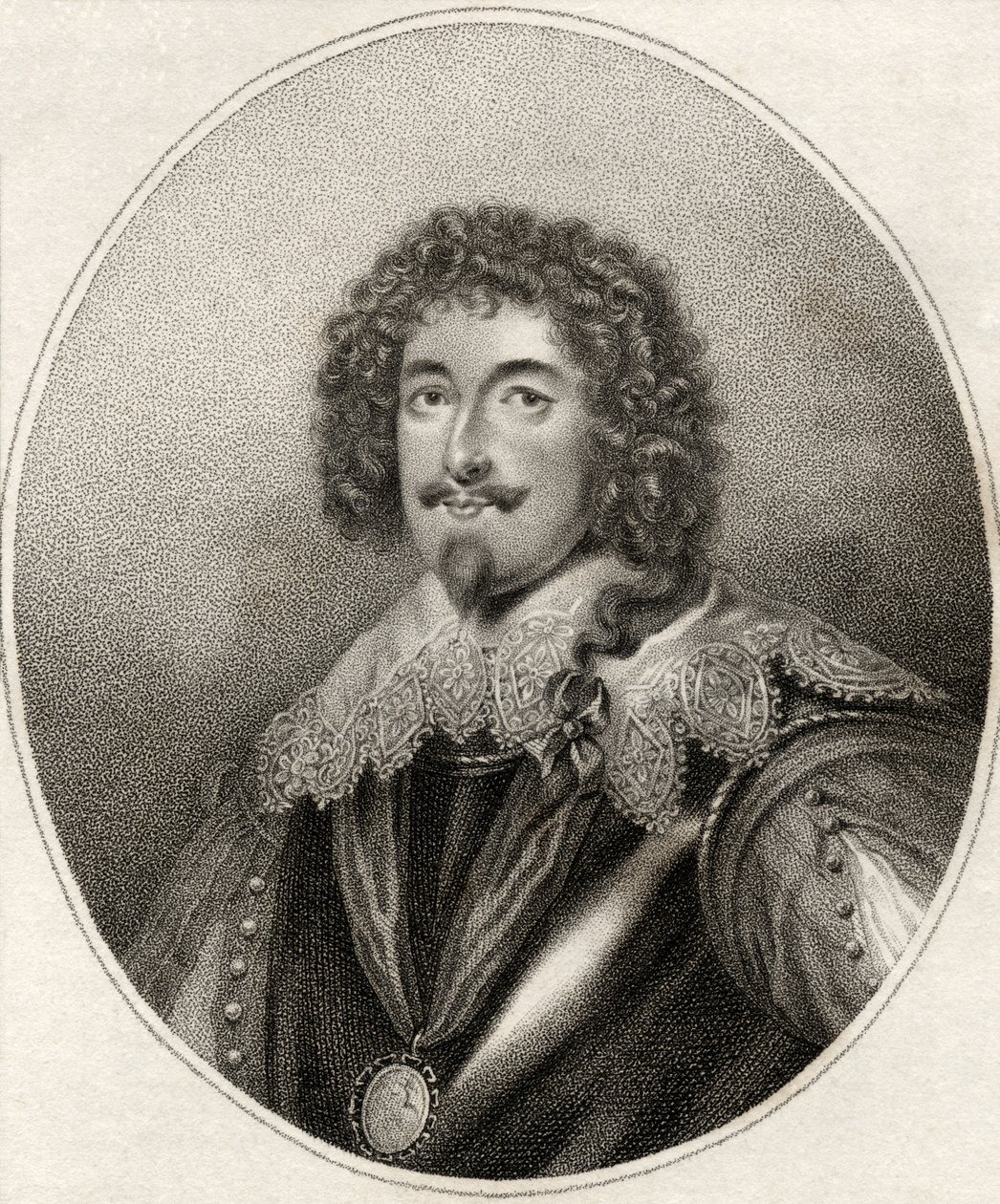 Richard Sackville, engraved by Bocquet, illustration from 