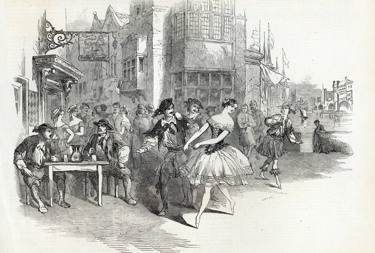 Scene from the new Ballet of 