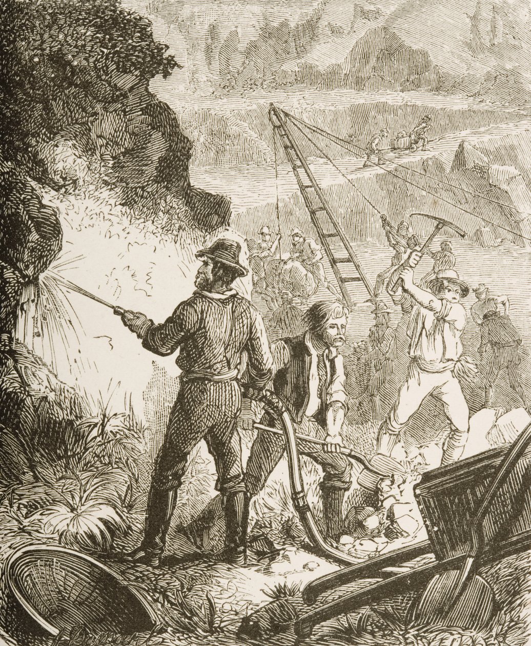 Silver Mining Operation, Nevada, from 