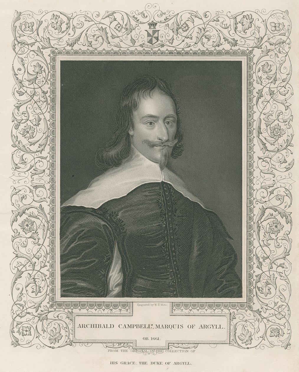 Sir Archibald Campbell, 1st Marquess and 8th Earl of Argyll, from 