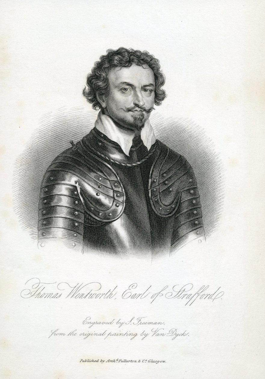 Sir Thomas Wentworth, 1st Earl of Strafford by English School