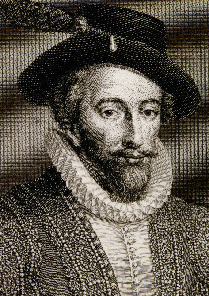 Sir Walter Raleigh by English School: Buy fine art print