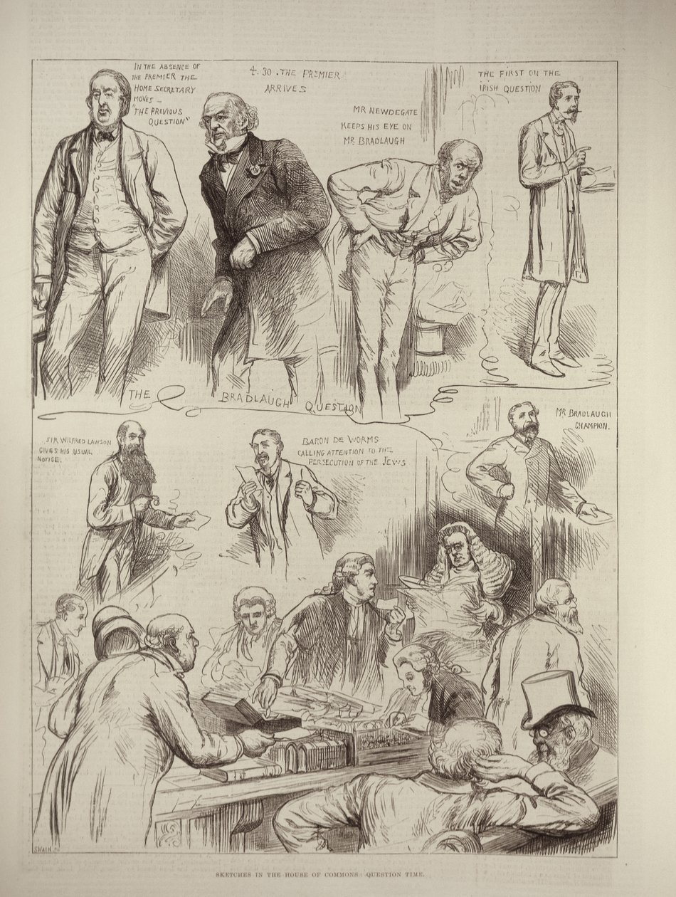 Sketches in the House of Commons: Question Time by English School