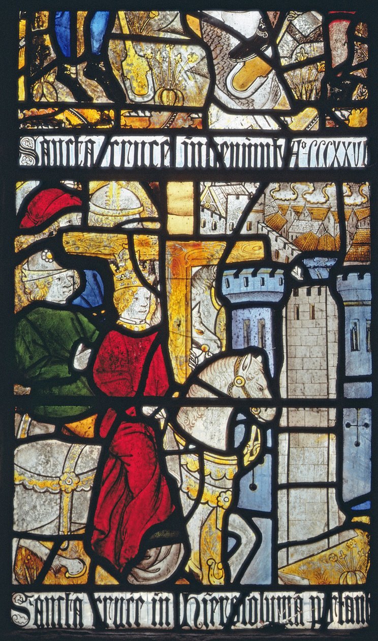 St. Helen and the Cross by English School