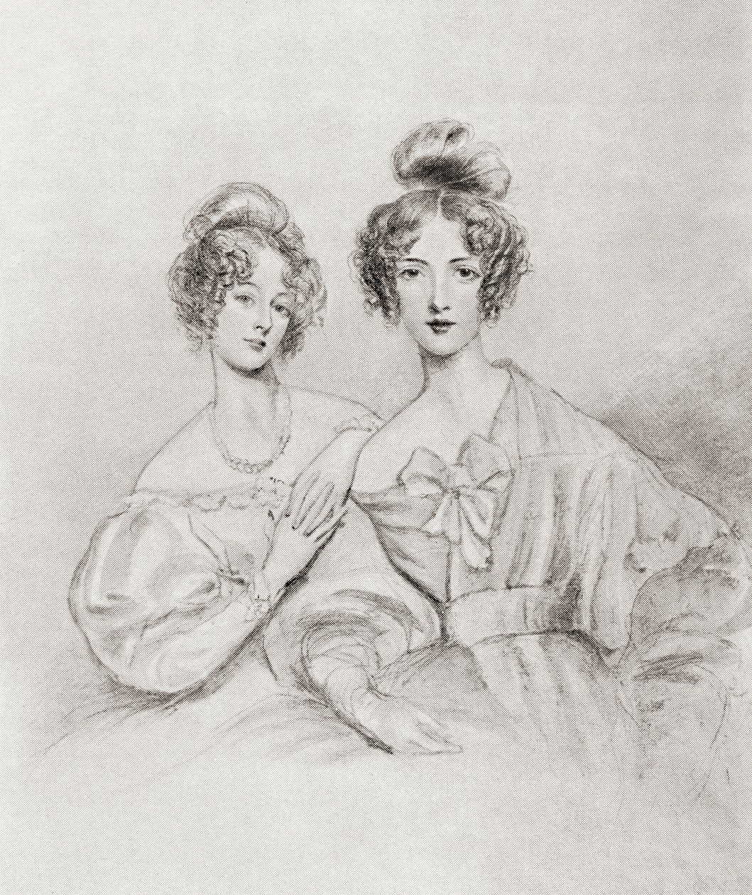 The Misses Catherine and Mary Glynne, from 