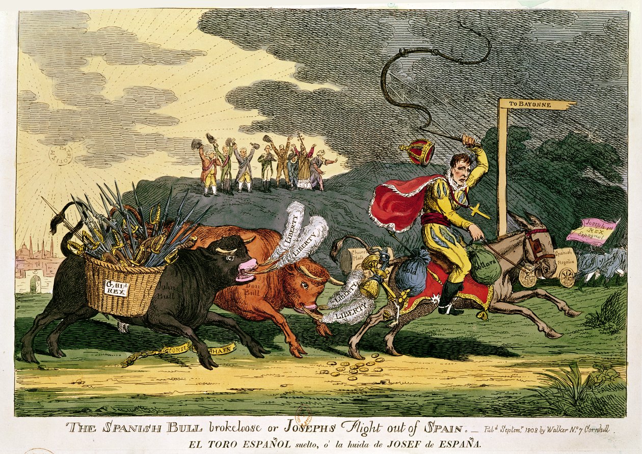 The Spanish Bull Broke Loose or, Joseph