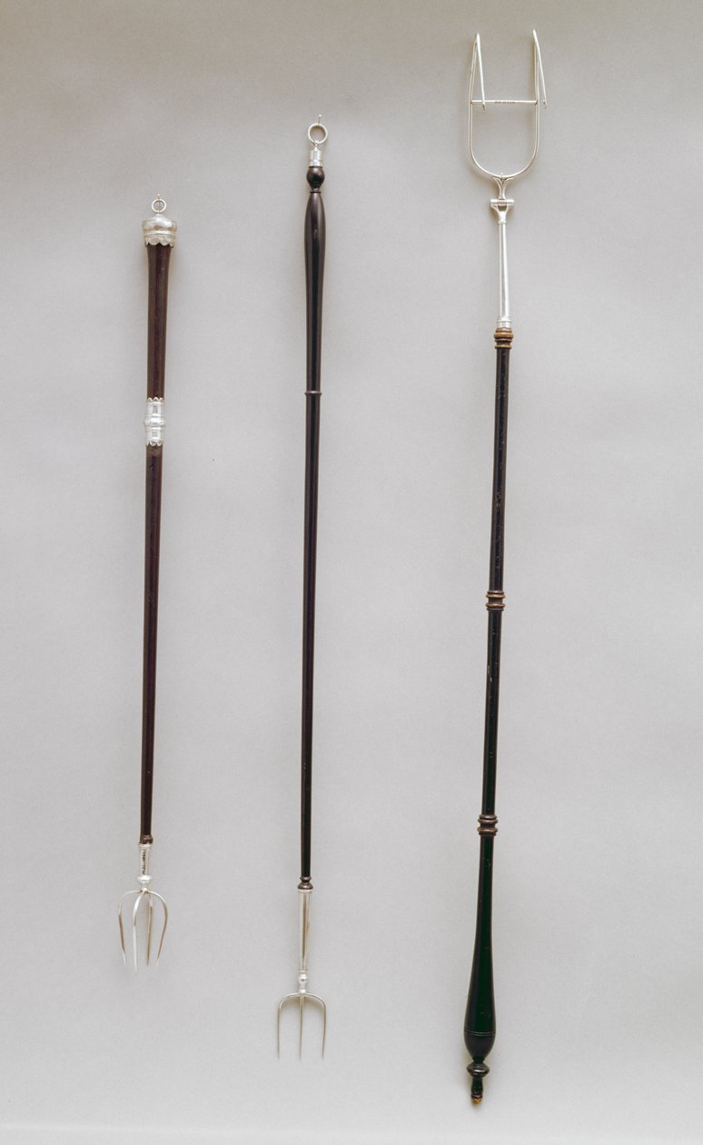 Toasting forks, London, 1794-98 by English School