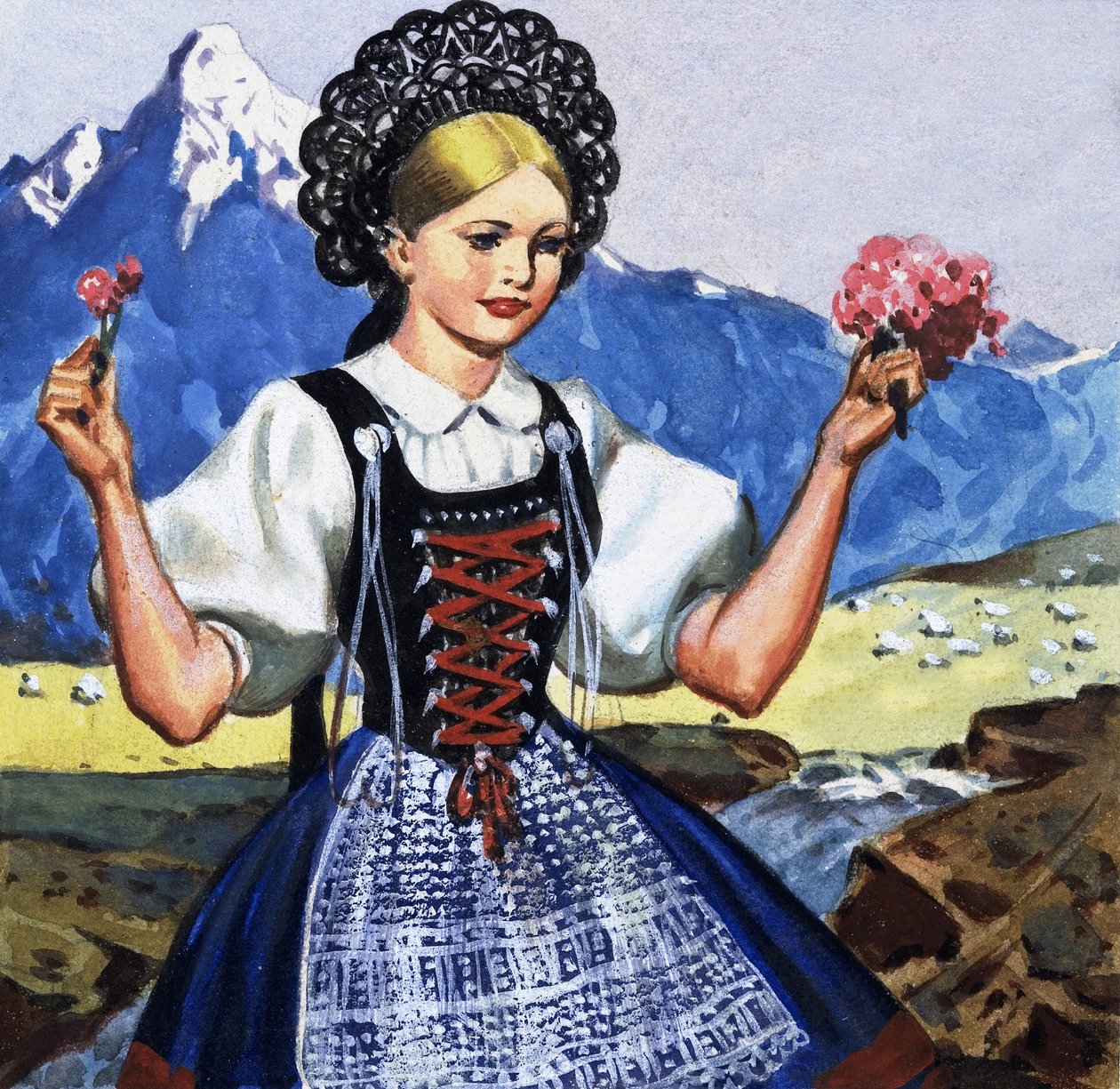 Switzerland Traditional Dress
