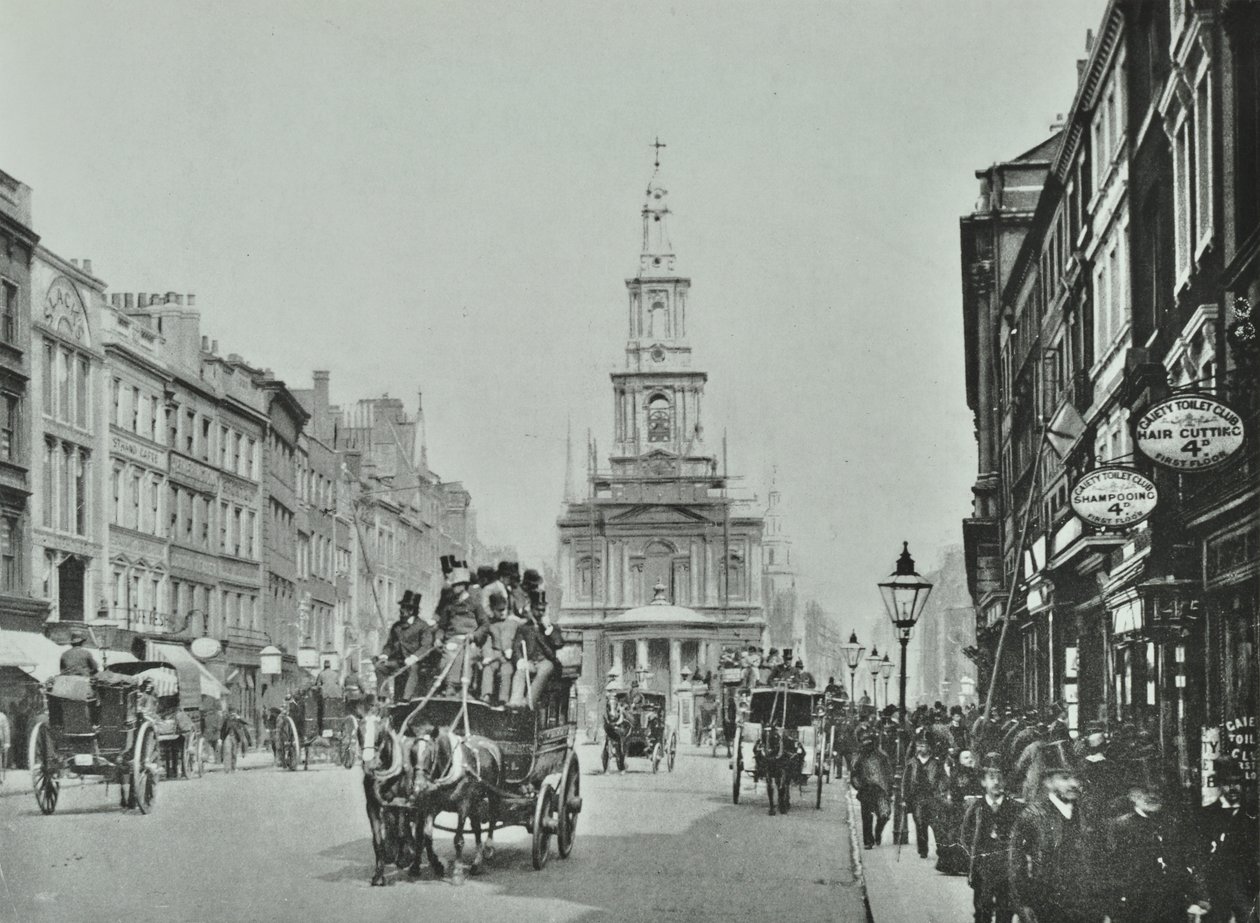 4-10 Strand, Westminster: front elevations, 1895 by English Photographer
