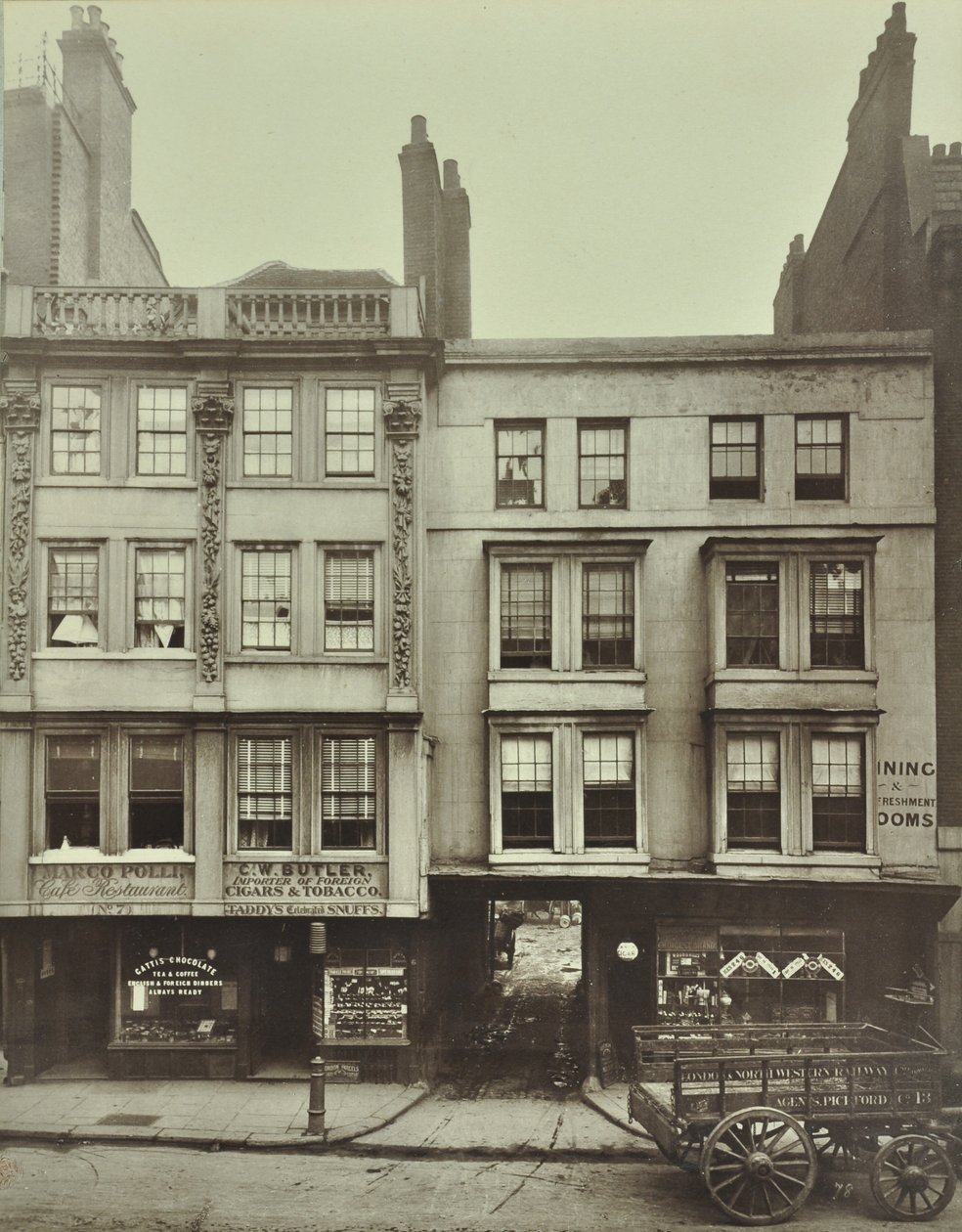 5-7 Aldgate, London, 1883 by English Photographer