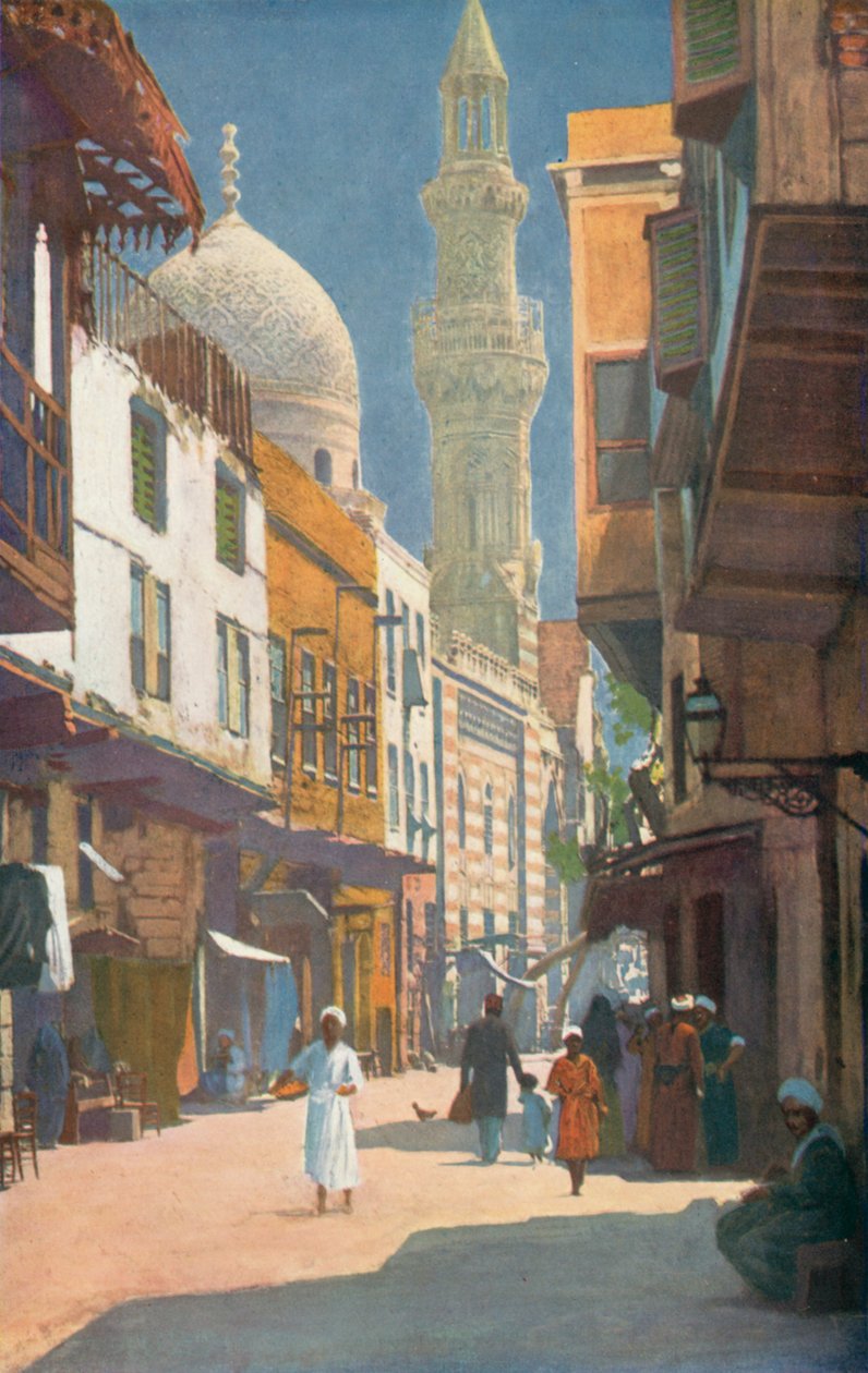 A Street in Cairo, Egypt by English Photographer
