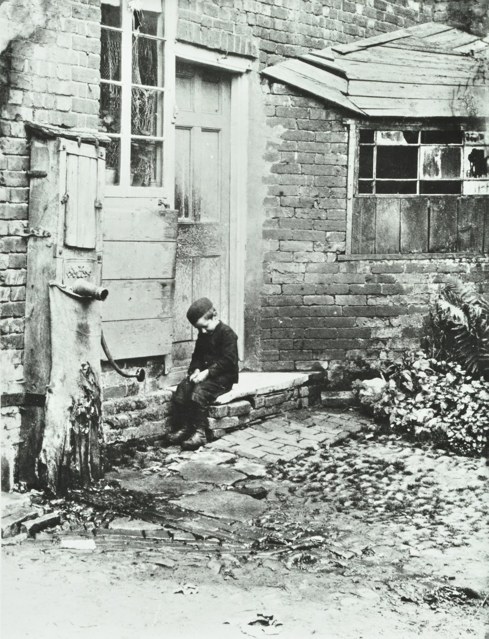 A Boy in Frogmore, London, 1888 by English Photographer