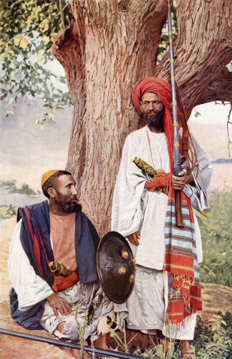 Afridis and Pathan Tribes by English Photographer