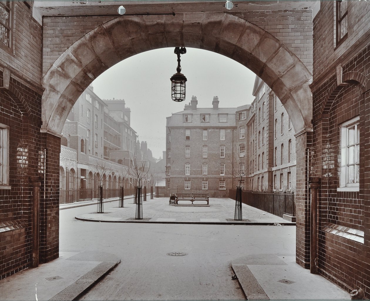 Bourne Estate: Kirkeby Buildings, London by English Photographer