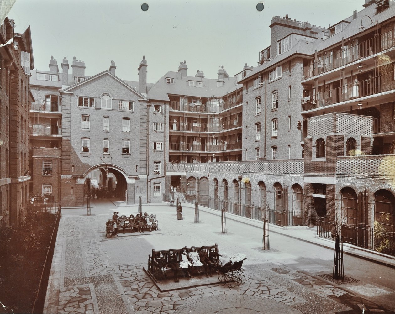 Bourne Estate: Laney Buildings, London by English Photographer