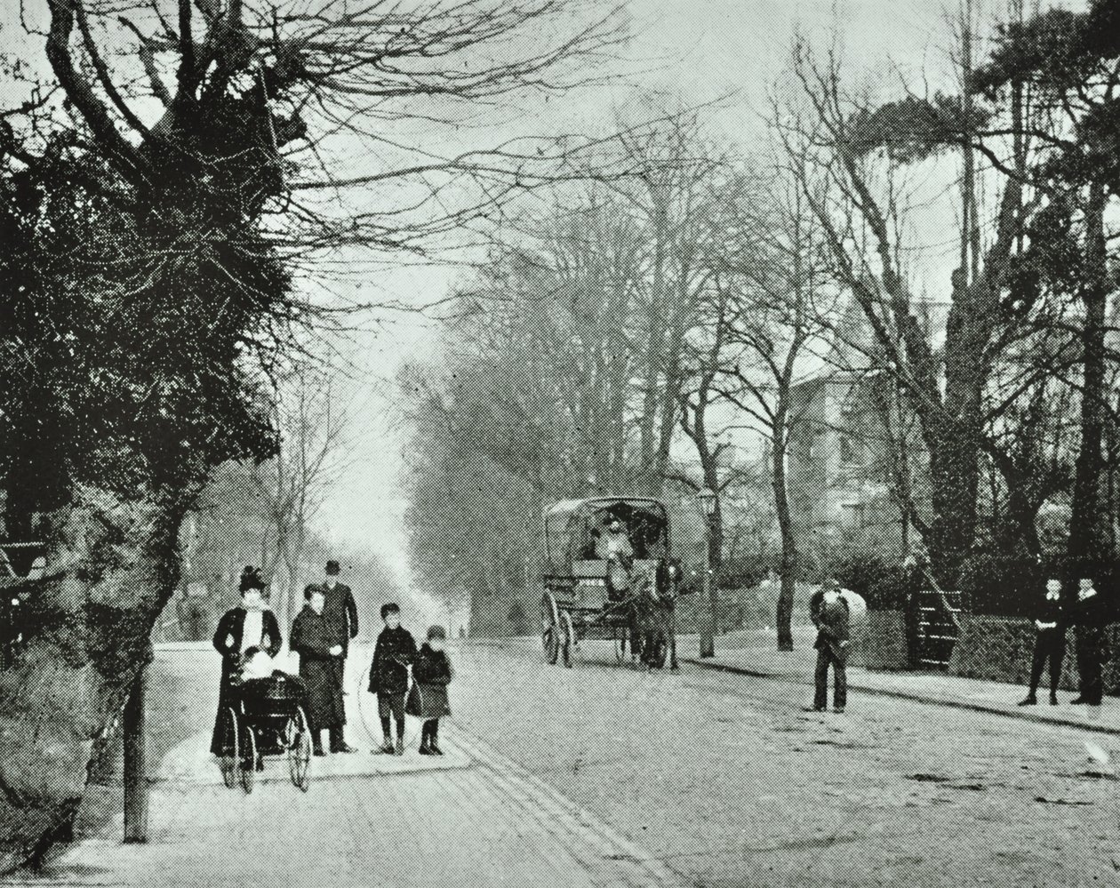 Crouch End Hill, Crouch End, 1894 by English Photographer