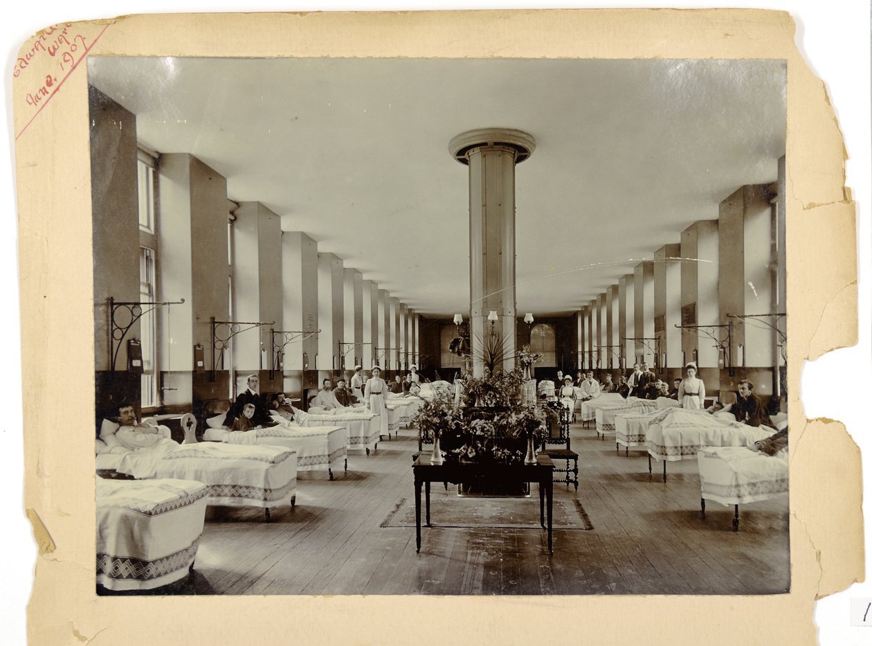 Edward Ward, St. Thomas Hospital, 1907