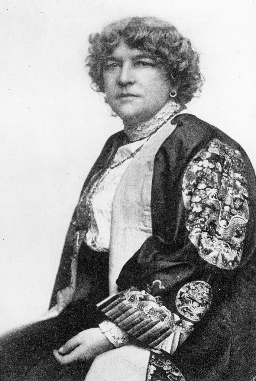 Fanny Stevenson, Wife of Robert Louis Stevenson by English Photographer