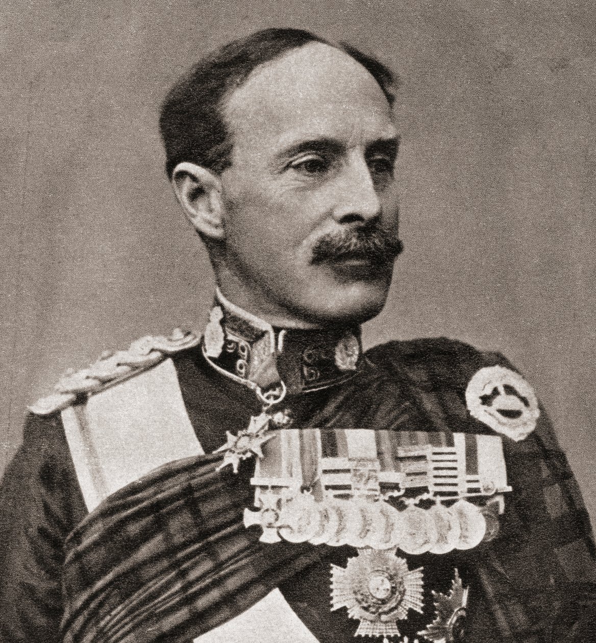 General Sir Ian Standish Monteith Hamilton, from The Illustrated War News, 1915 by English Photographer
