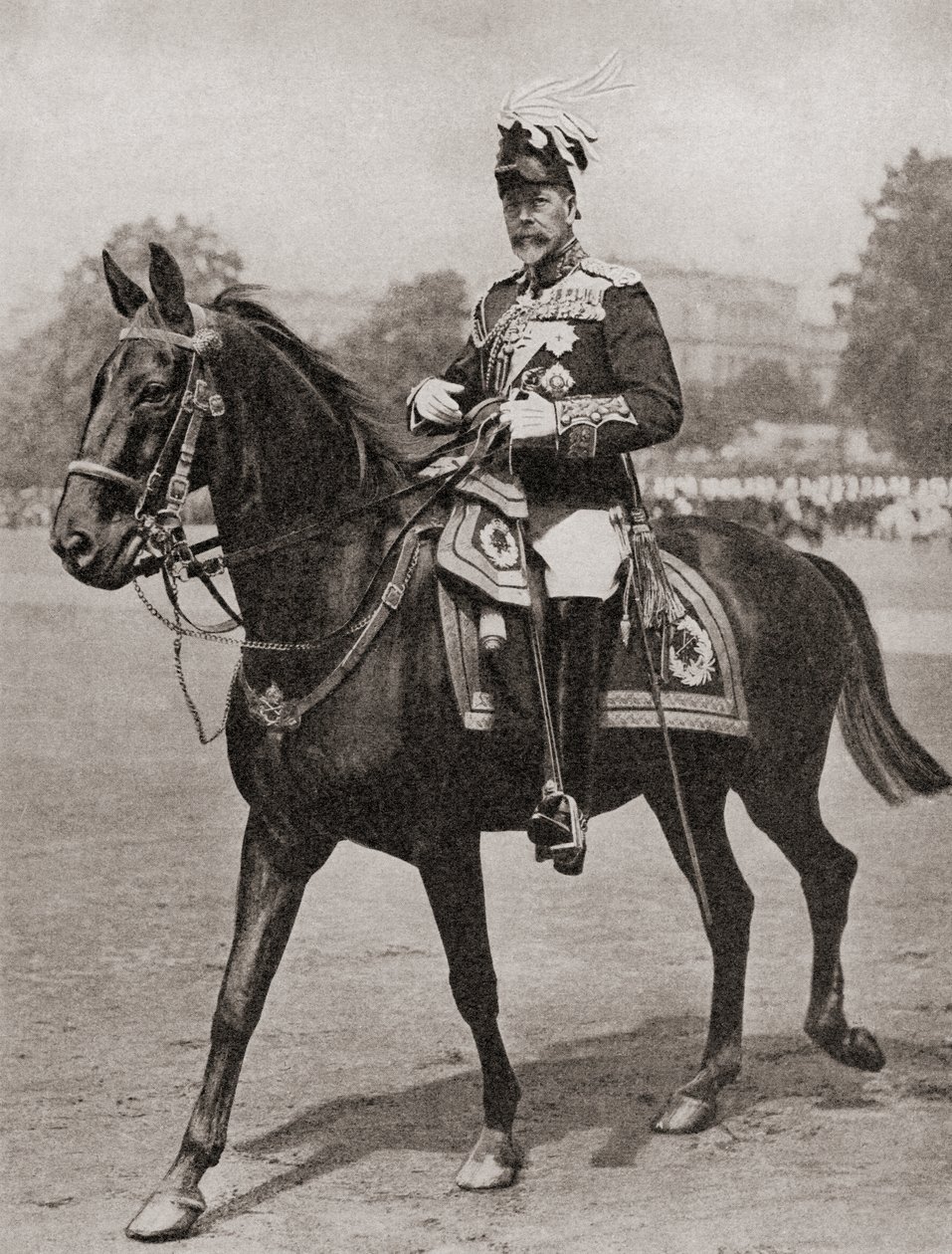 George V, from The Story of Twenty Five Years, published 1935 by English Photographer