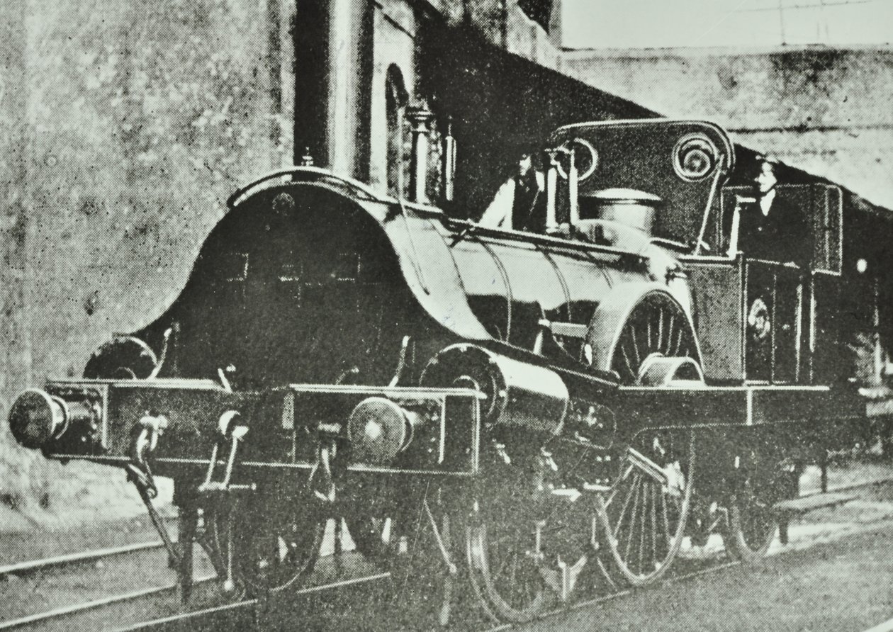 Great Eastern Railway (London & Blackwall Section) Single-Driver Tank Locomotive, 1860 by English Photographer