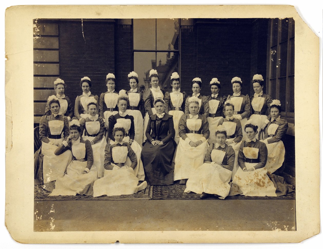 Group portrait of medical staff from St. Thomas