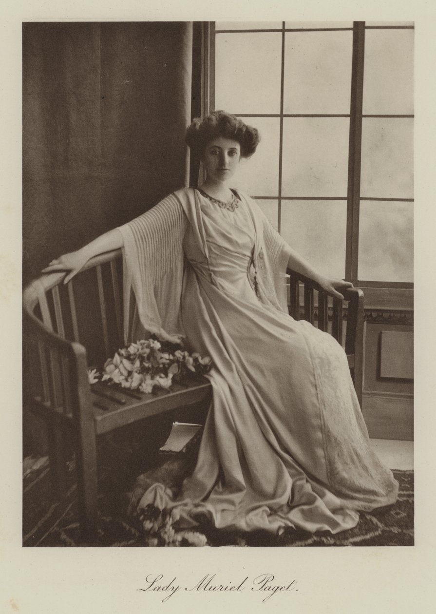 Lady Muriel Paget by English Photographer