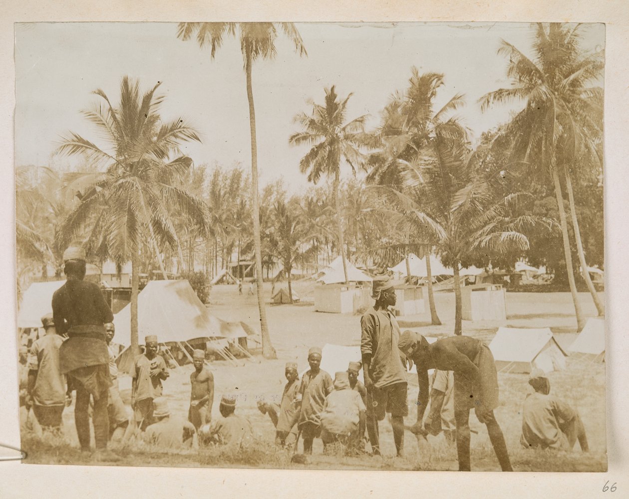 Men Who Served for the British During the East Africa Campaign by English Photographer