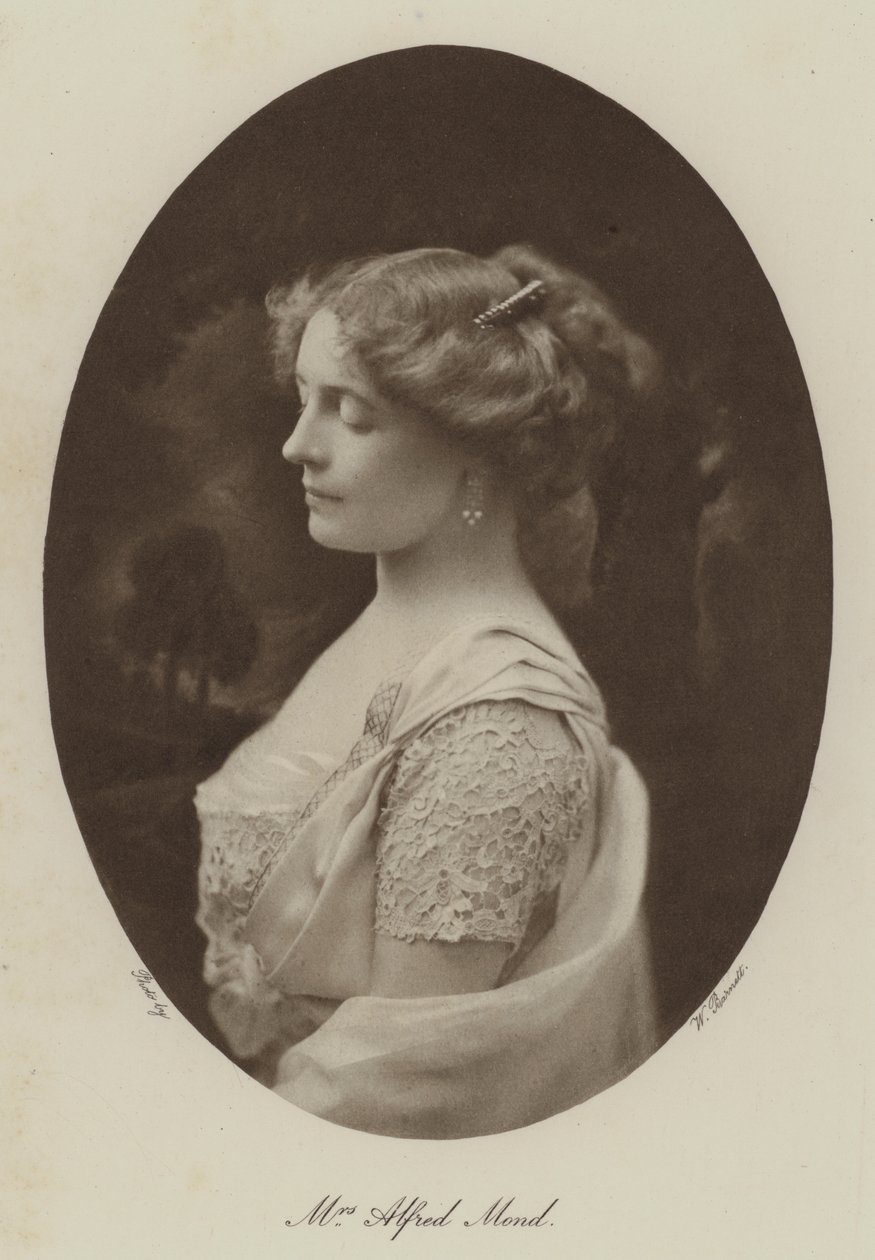 Mrs Alfred Mond by English Photographer