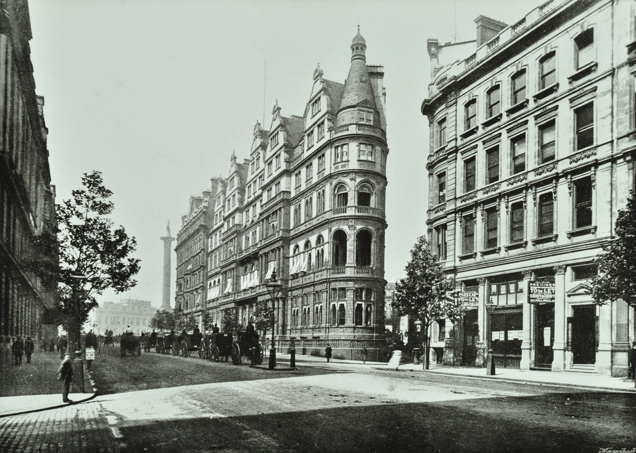 Northumberland Avenue, 1895 by English Photographer