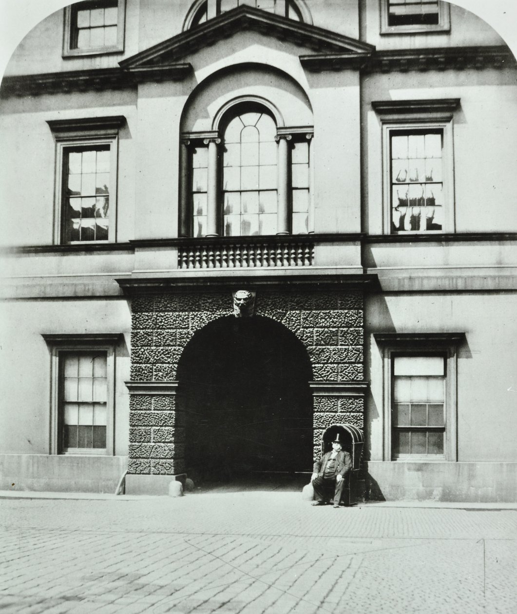 Northumberland House, Westminster: courtyard, 1880 by English Photographer