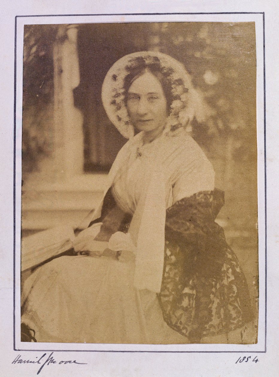 Portrait of Harriet Jane Moore (1801-84) 1854 by English Photographer