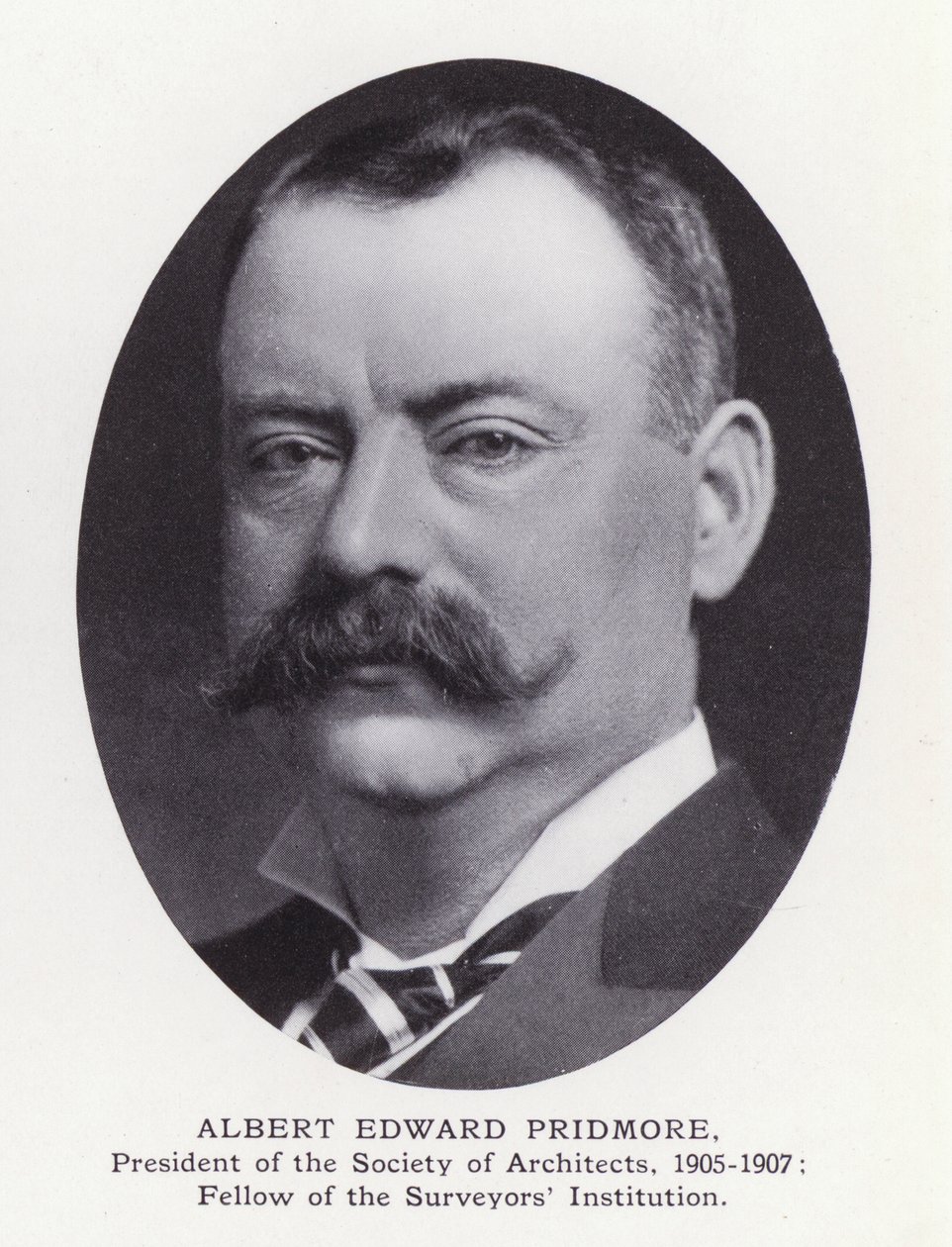 Prominent Men of London: Albert Edward Pridmore by English Photographer