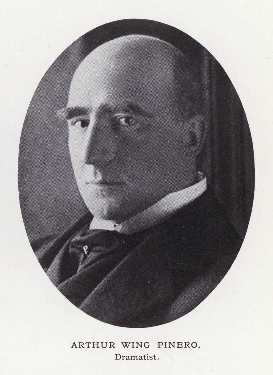 Prominent Men of London: Arthur Wing Pinero by English Photographer