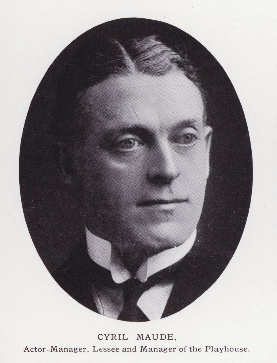 Prominent Men of London: Cyril Maude by English Photographer