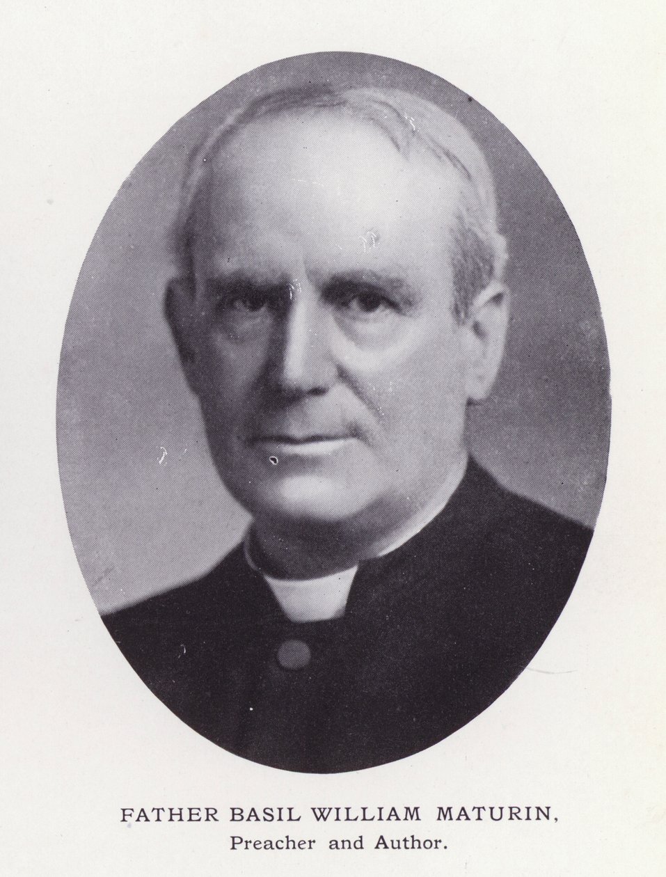 Prominent Men of London: Father Basil William Maturin by English Photographer