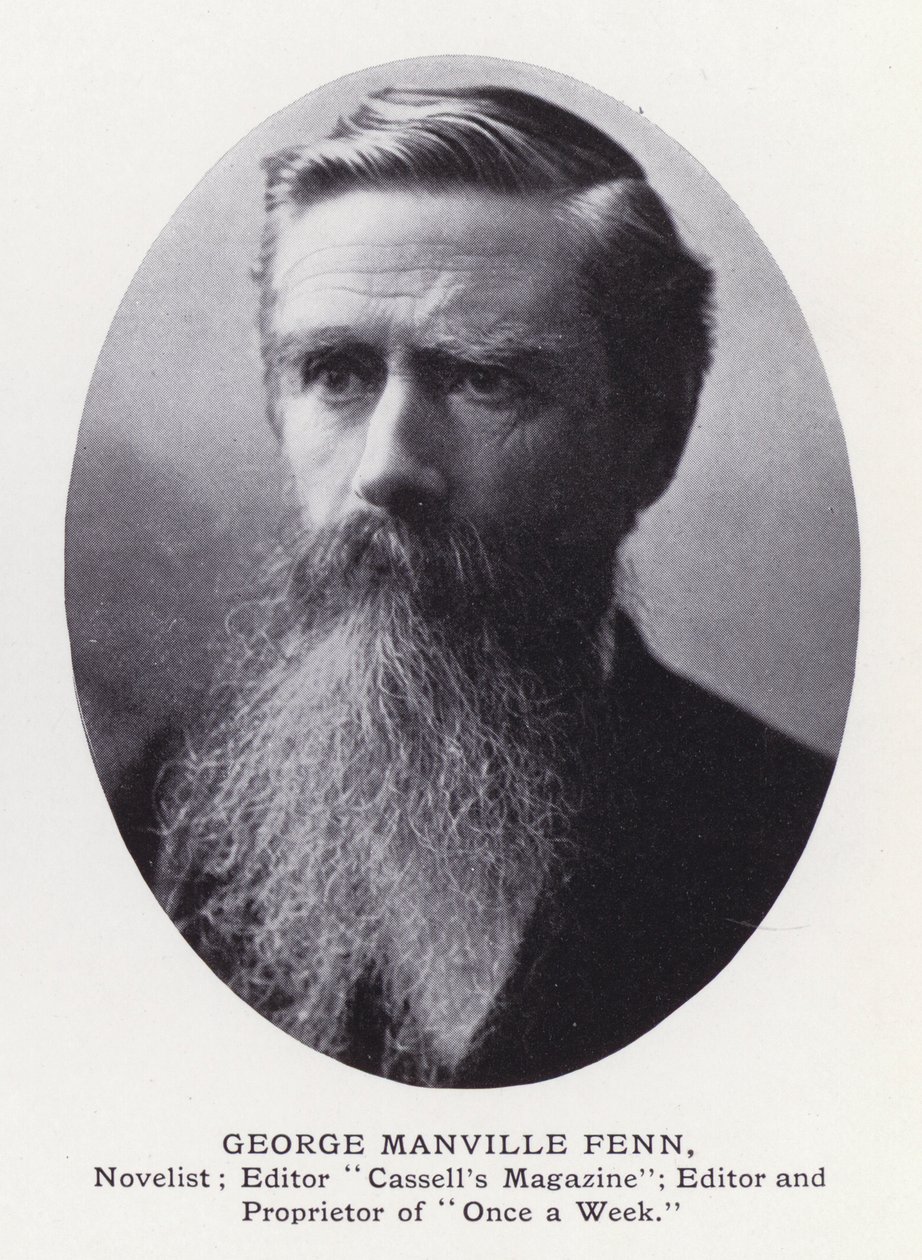 Prominent Men of London: George Manville Fenn by English Photographer