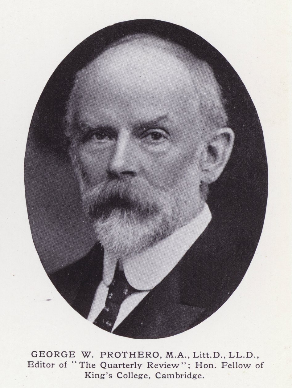 Prominent Men of London: George W Prothero by English Photographer