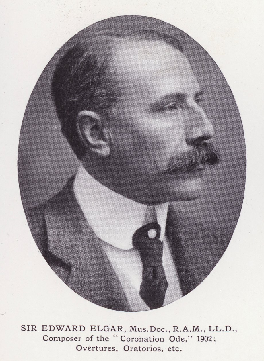 Prominent Men of London: Sir Edward Elgar by English Photographer
