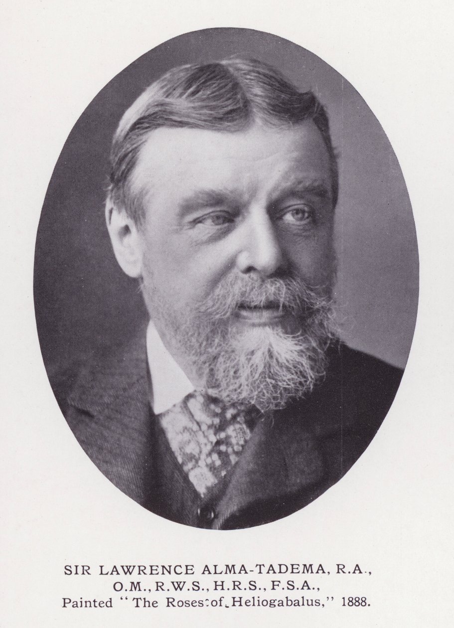 Prominent Men of London: Sir Lawrence Alma-Tadema by English Photographer
