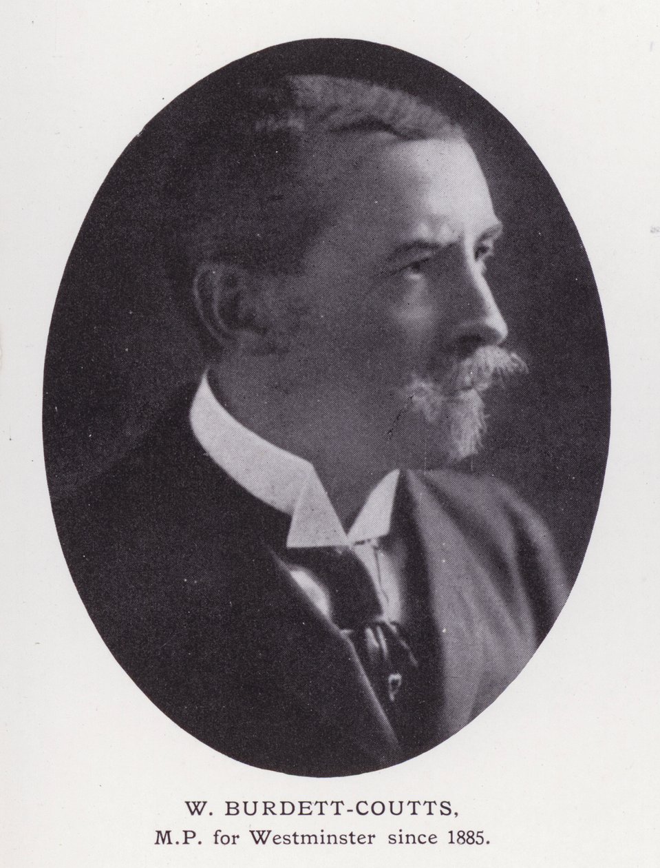 Prominent Men of London: W Burdett-Coutts by English Photographer