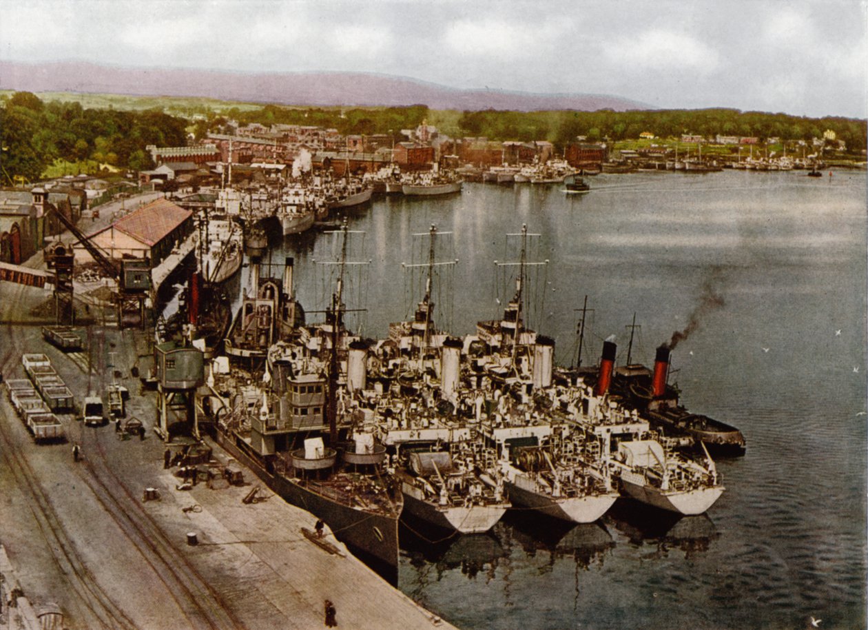 Quayside at Londonderry, County Londonderry by English Photographer